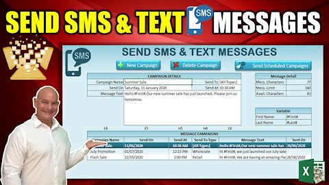 Learn How To Send Unlimited SMS & Text Messages From Excel To Anyone In The World [Free Download]