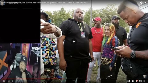 dj akademiks reveals that 6ix9ine slid on the la fitness goons that jumped him part 2