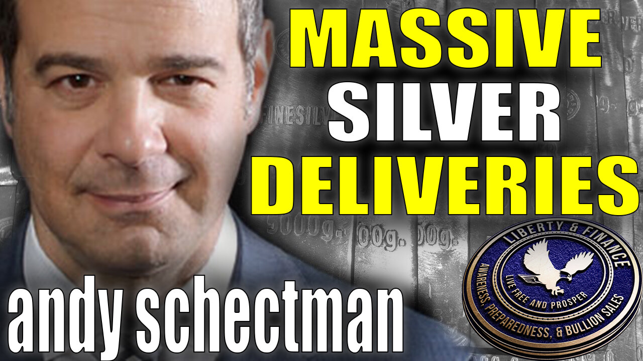 Massive Silver Deliveries Off COMEX, SLV, GLD | Andy Schectman