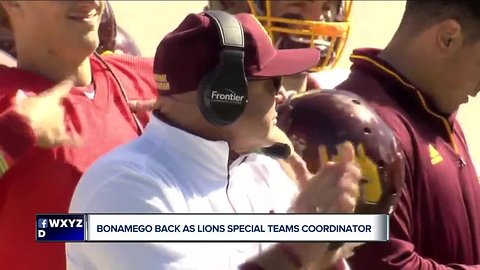 John Bonamego back as Lions special teams coordinator