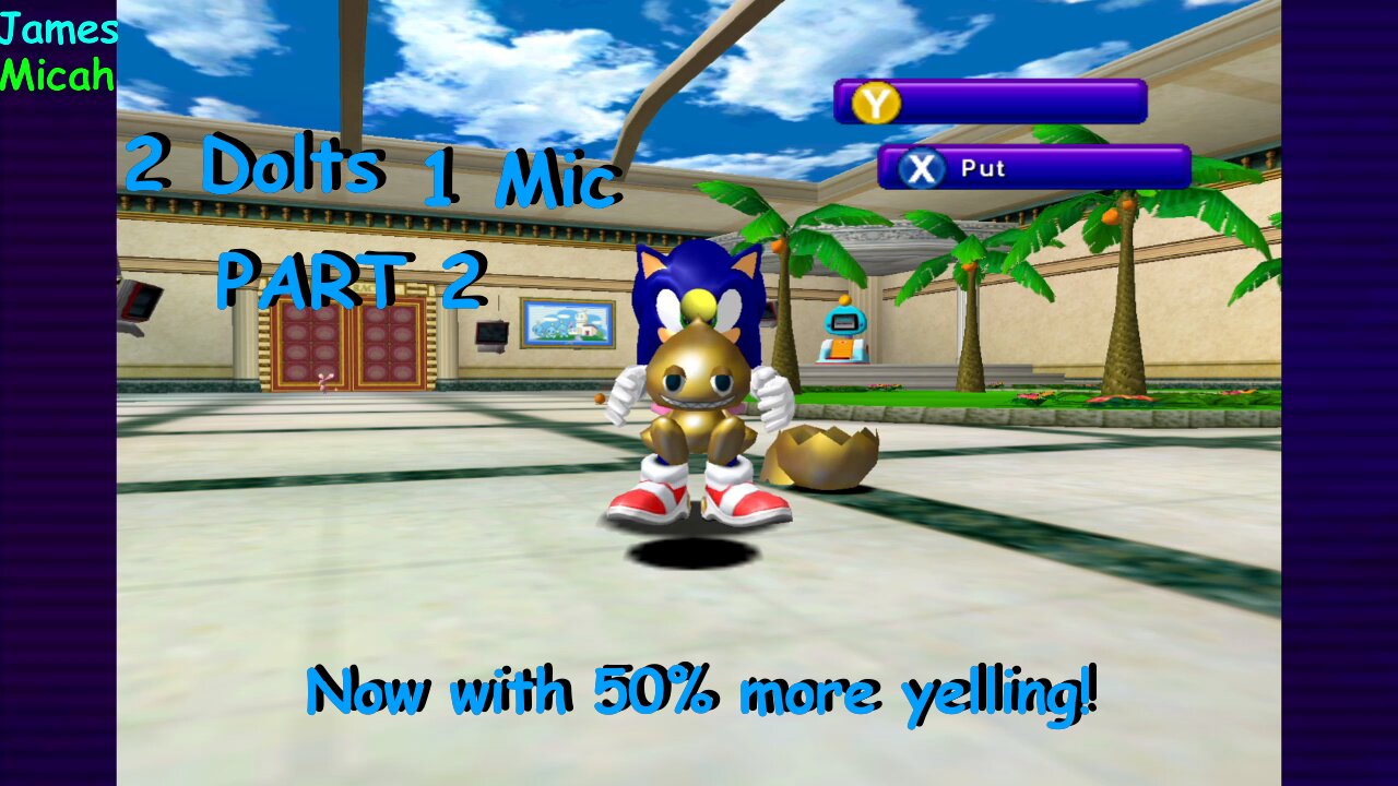 Sonic Adventure DX : The Golden Egg and Angry man Casino