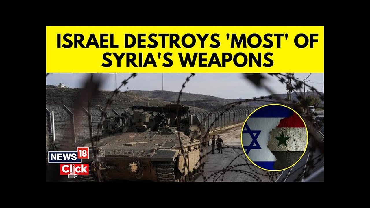 Syria News Today | Israeli Forces Launch Massive Strikes On Syrian Strategic Points | News18 | N18G