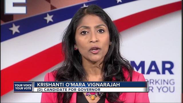 Krish Vignarajah's opening statement during WMAR-2 News' gubernatorial debate