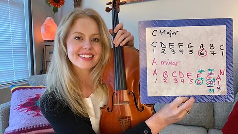 Connecting Artistically with C Major and A minor ✨