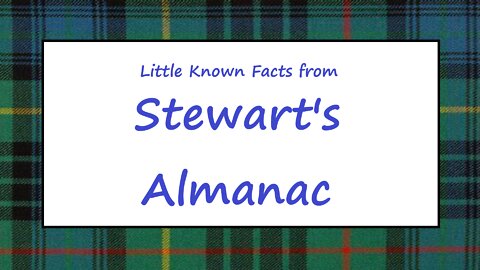 Stewart's Almanac Se 1 Ep 2: Bonus Footage (after the episode)