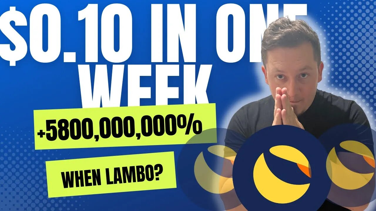 Terra classic to $ 0.10 in one week