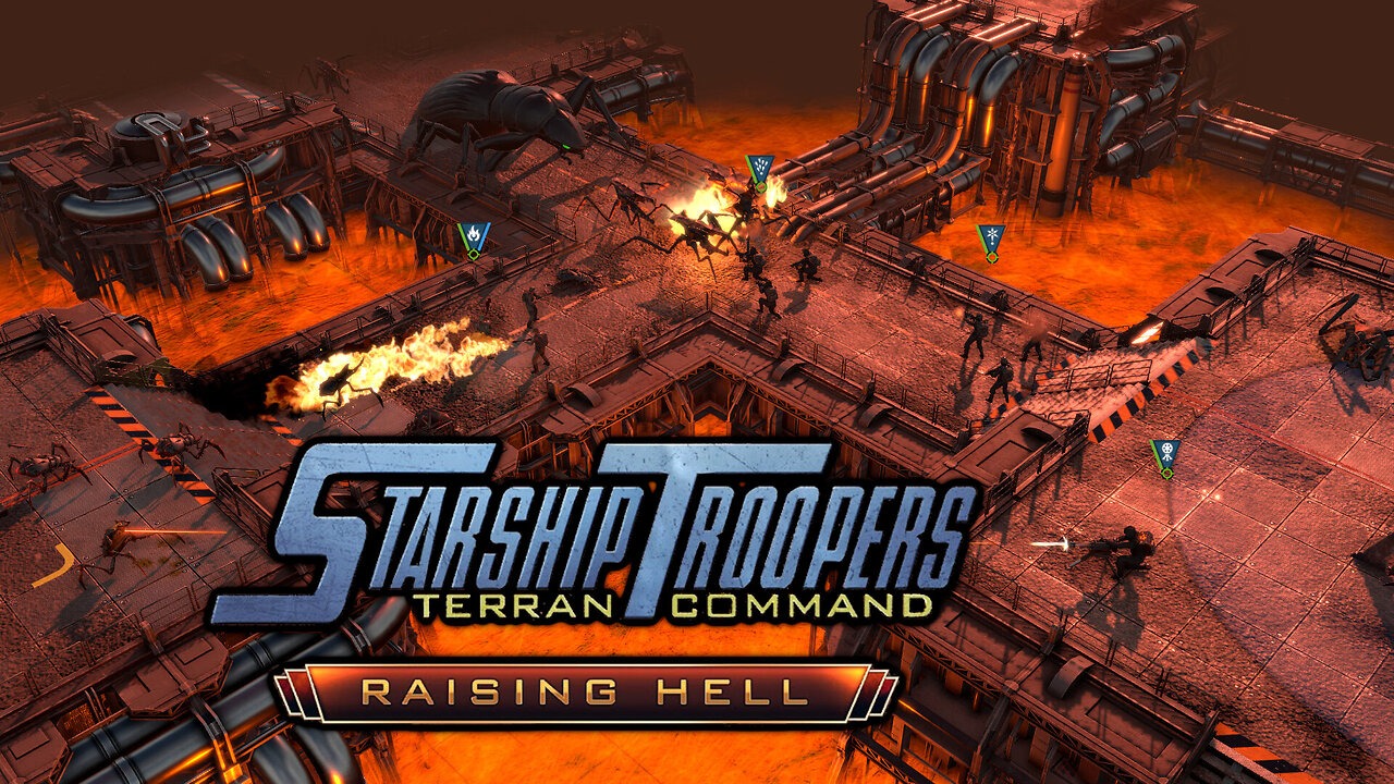 RAISING HELL DLC Challenge 1 | Starship Troopers Terran Command