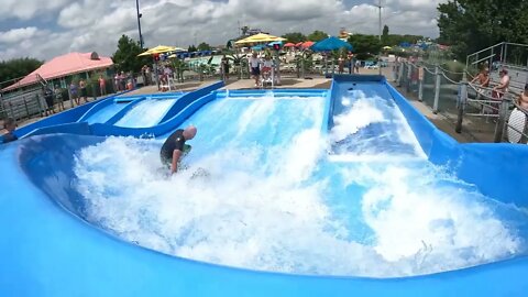 flowrider - Jack "the ripper" - 11 at Soak City, Kings Island