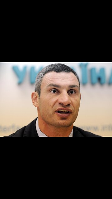 Airhead Klitschko: Only a mentally ill person does not have a sense of fear... I am not afraid!