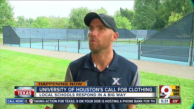 Local colleges answer Houston coach's request for donations