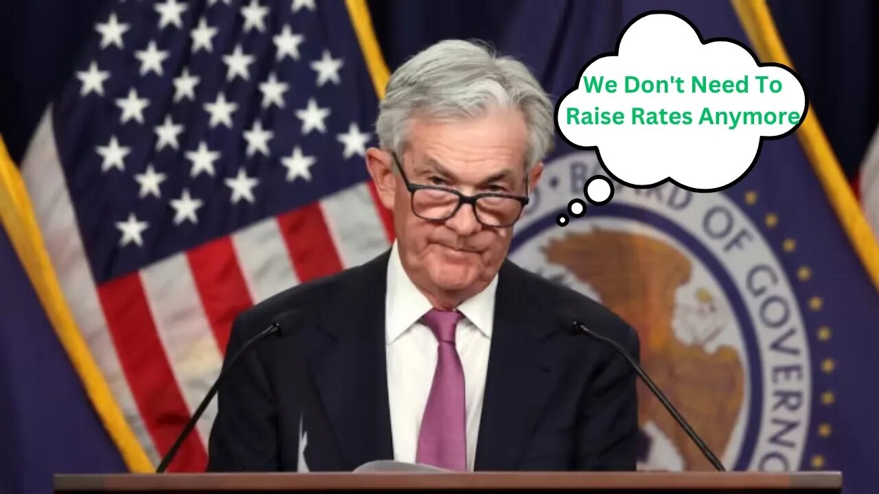 Powell Says He WONT Raise Rates?!?