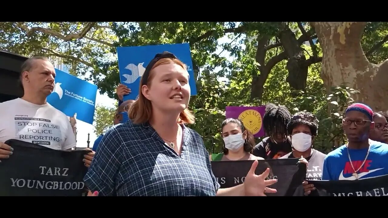 The Michael Nieves #michaelnieves #haltsolitary Emergency Action outside City Hall 9/1/2022