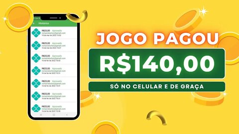 ✅💲SAQUEI + R$140,00 Jogo que ganha DINHEIRO de VERDADE no PIX NA HORA - (2023) 💲