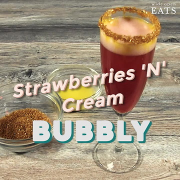 Strawberries 'n' Cream Bubbly