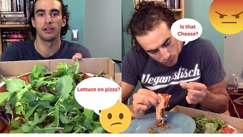 Vegan realizes he accidently ate cheese! See what happens next!