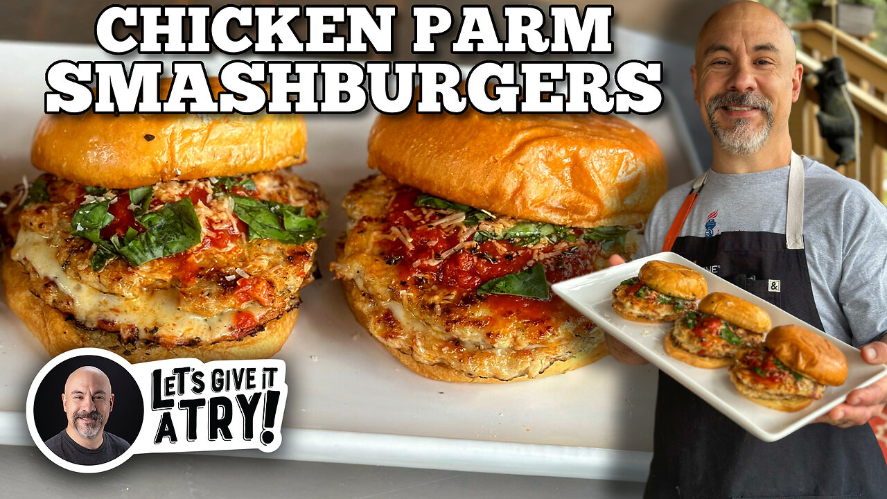 Todd's Chicken Parm Smashburgers | Blackstone Griddles