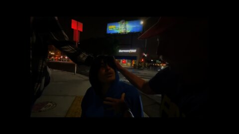 DILIVERANCE IN FRONT OF A GAY BAR