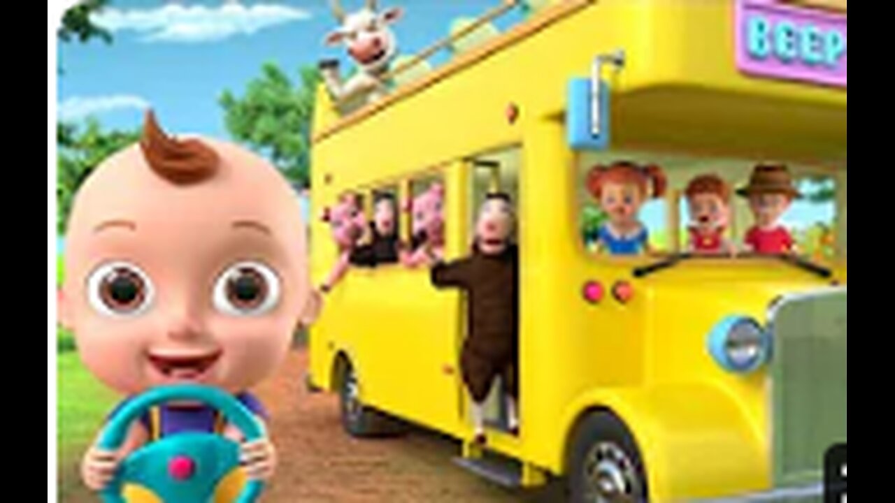 Wheels on the Bus + More Nursery Rhymes & Kids Songs - Beep Beep