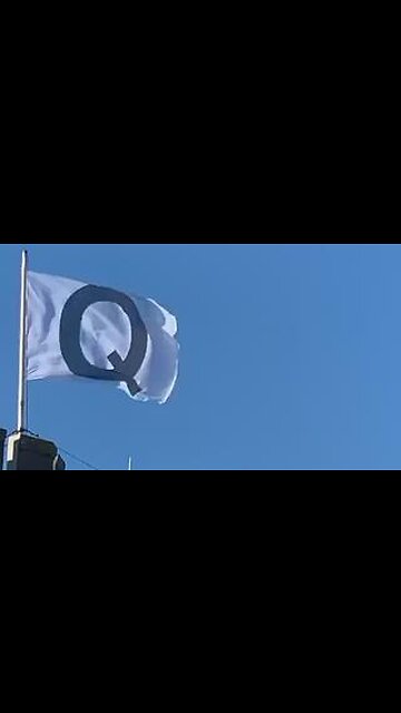 CAMELOT CASTLE IN ENGLAND FLYING THE Q FLAG