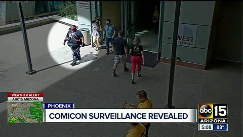 VIDEO: Armed man walks into Phoenix Comic-Con