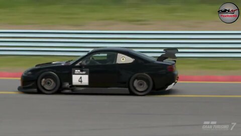 A few laps at Watkins Glen in the Nissan Silvia Spec R Aero