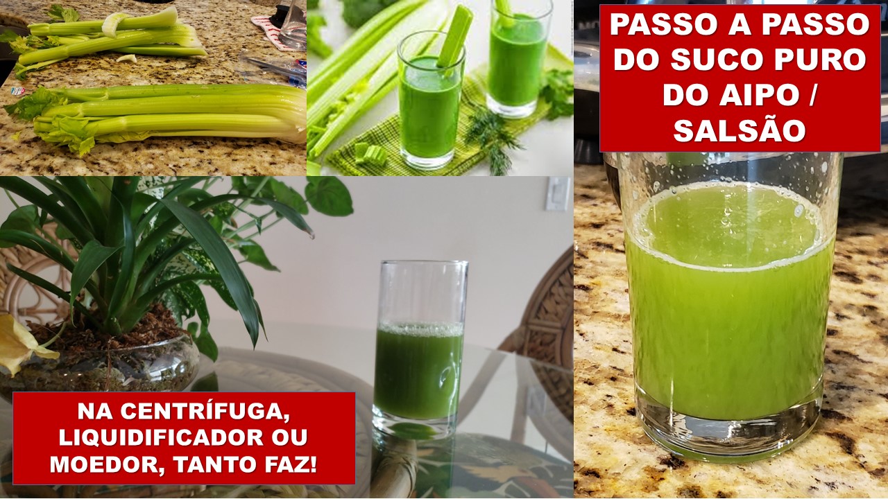 PREPARO: MALES CURÁVEIS PELO MILAGROSO SUCO DO AIPO / SALSÃO