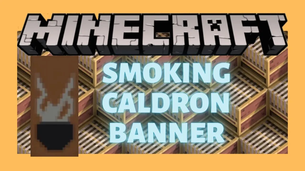 Minecraft: How To Make A Smoking Cauldron Banner