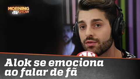 Alok desperta emoção ao falar de música e fã em estado terminal