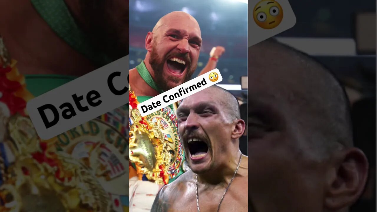 Tyson Fury va Usyk Date Confirmed by Fury’s Manager 😳 #tysonfury #usyk #boxing