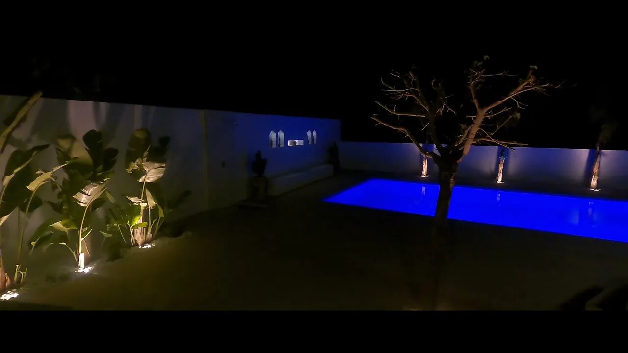 Pool by Night