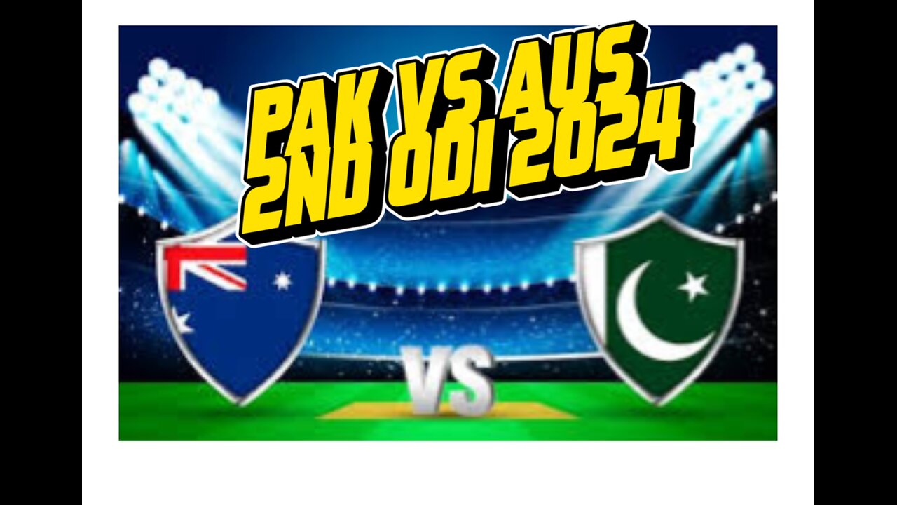 Pak vs Australia 2nd ODI highlights 2024