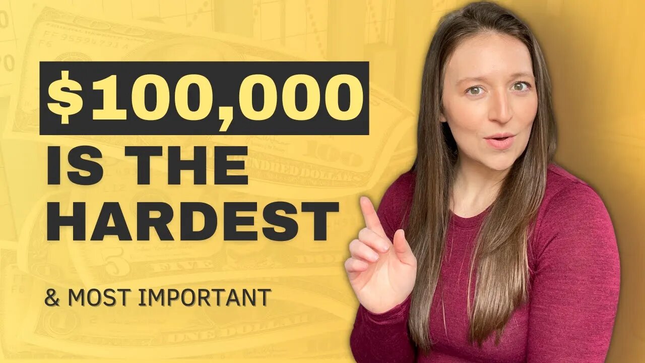 The Hardest & MOST IMPORTANT Investing Milestone | The First $100,000