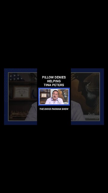 MyPillow CEO Mike Lindell DENIES Helping Tina Peters #shorts