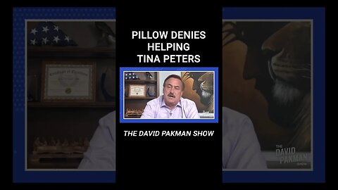 MyPillow CEO Mike Lindell DENIES Helping Tina Peters #shorts