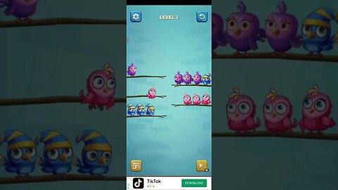 Bird Sort Puzzle - Level 3