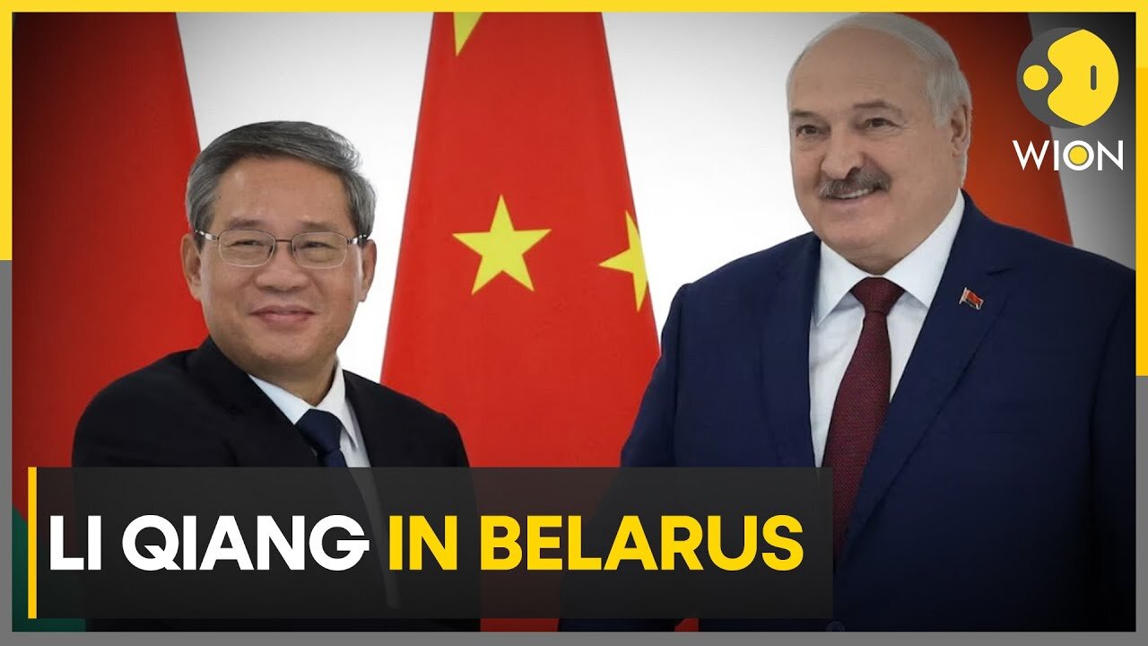 Chinese Premier in Belarus: Li Qiang receives red carpet welcome and Guard of Honour | WION