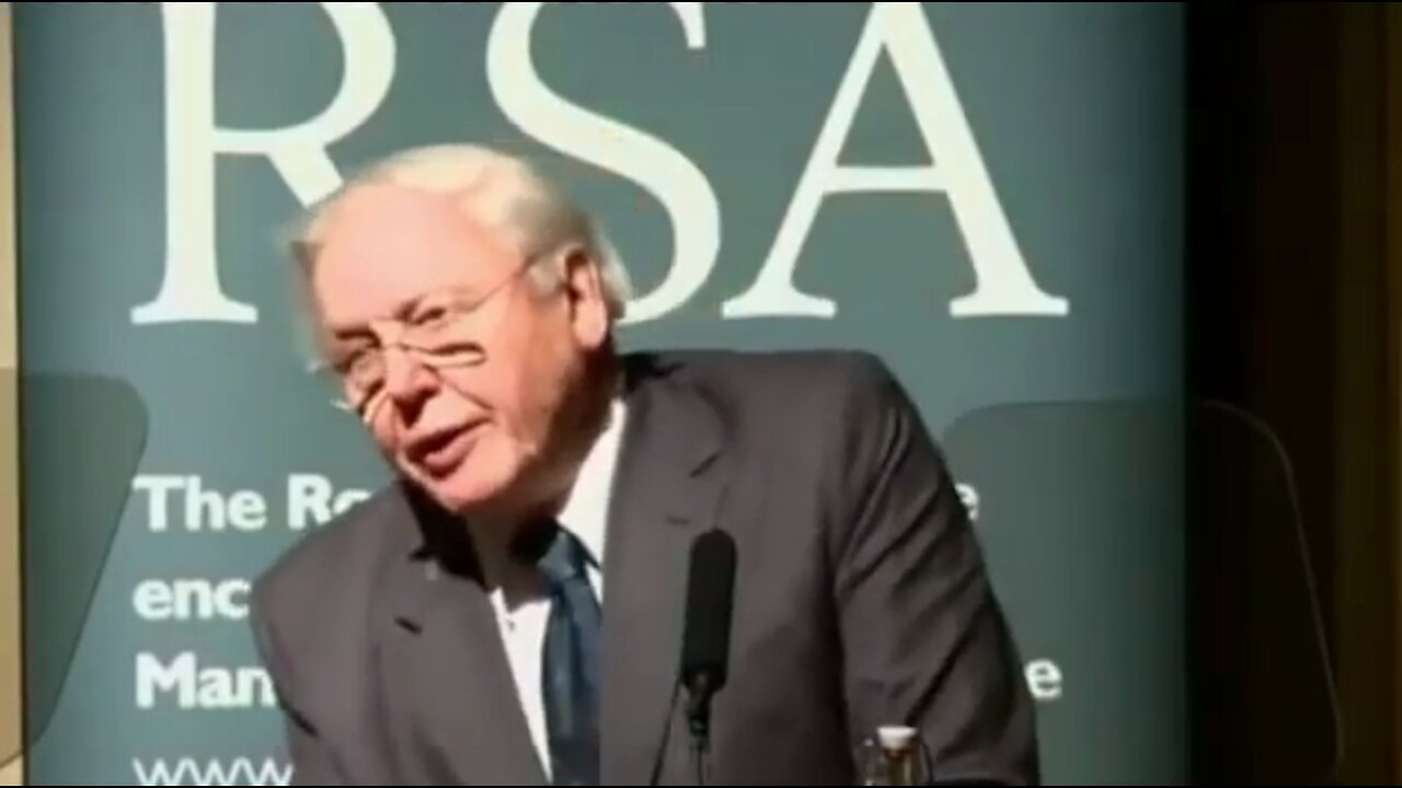 Sir David Attenborough thoughts on population