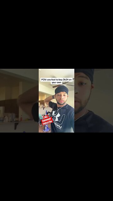 When you have to buy your own 2k24.. tiktoks shorts jokes funny reactions reacts