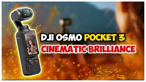 DJI Osmo Pocket 3: 4K/120fps, Night Shots, Your Cinematic Powerhouse! 🚀📸