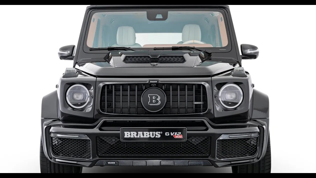 Brabus GV12 900 facelift one of 10 Twelve-cylinder SUV 900 HP 1500 Nm