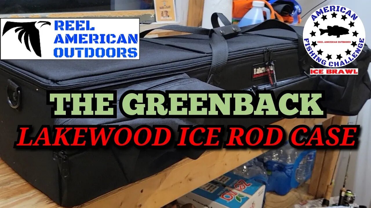 The Greenback by Lakewood Ice Rod Case - First Impression (THE ULTIMATE ICE ROD CASE?)