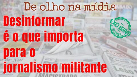 JornaZistas matam o jornalismo