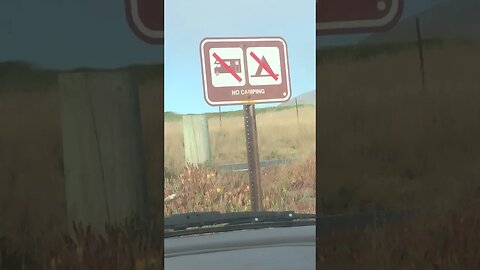 No camping