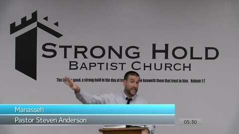 【 Manasseh 】 Pastor Steven Anderson