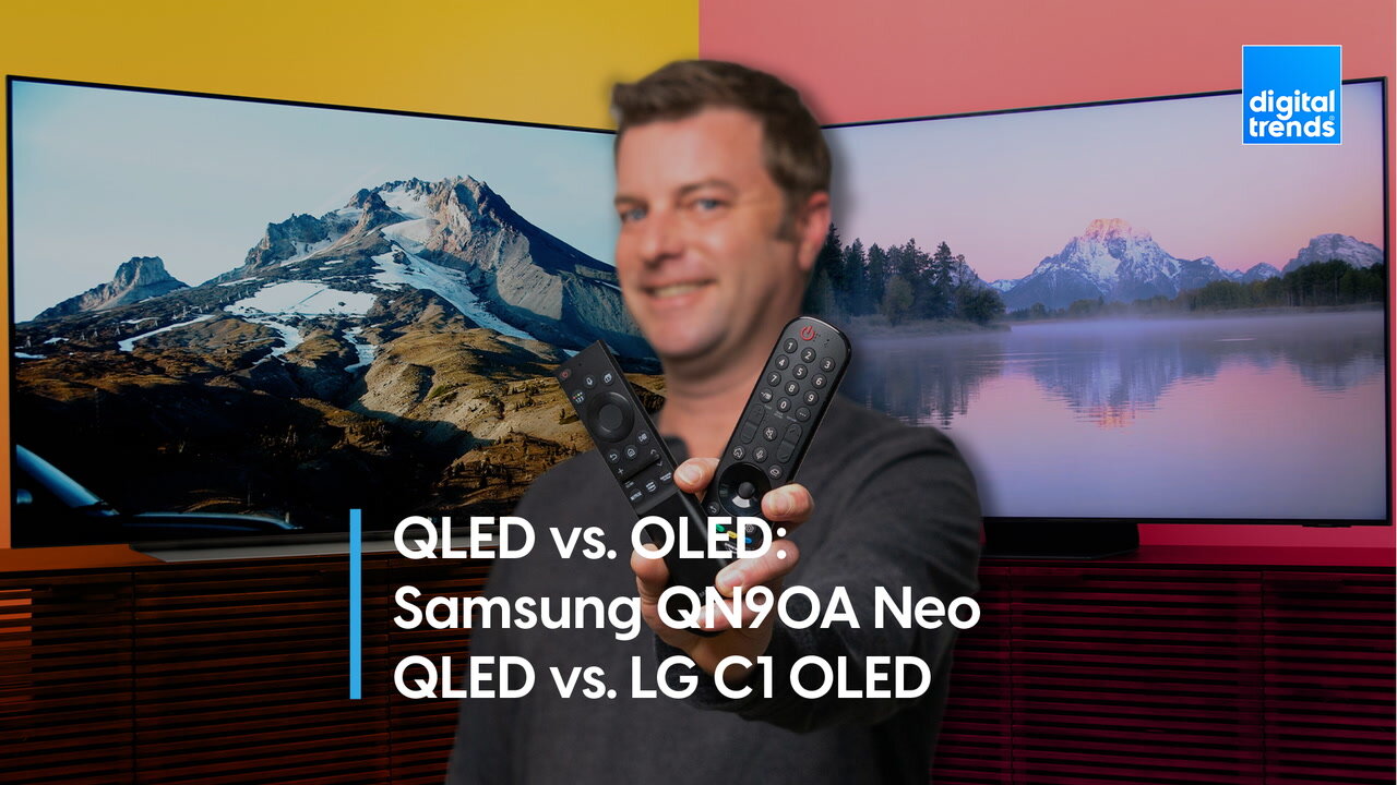 QLED vs. OLED | Samsung QN90A Neo QLED vs. LG C1 OLED