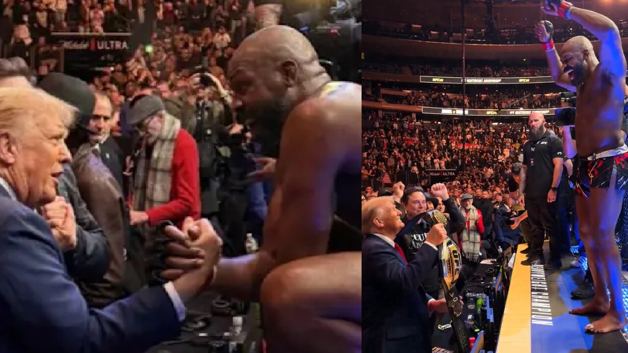 Jon Jones Wins & Give Trump The UFC Championship w/ Masculinity On Display, What The Democrats Hate