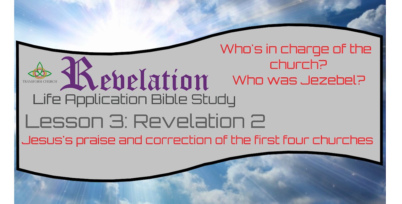 Lesson 3: Revelation 2