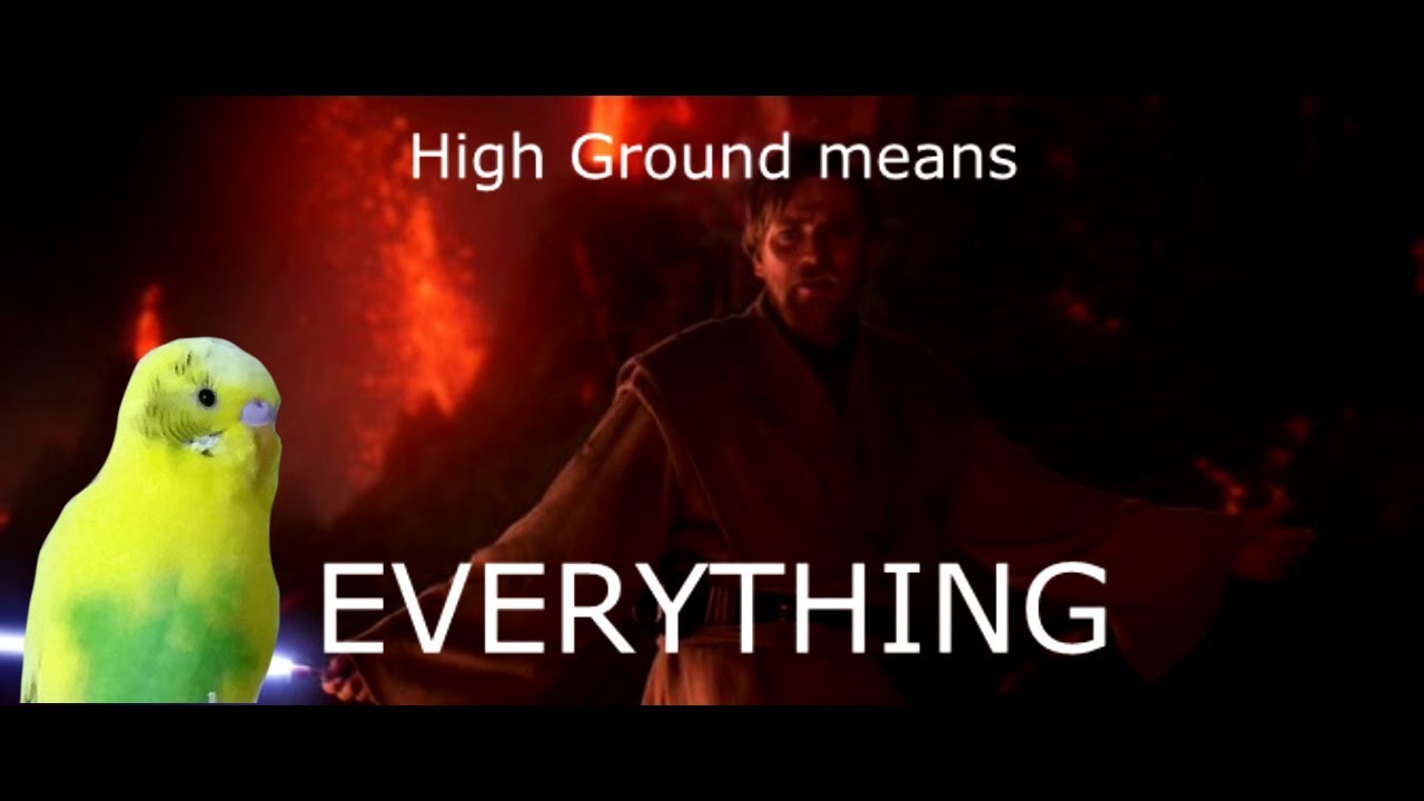 High Ground Always Wins - Caesar On High