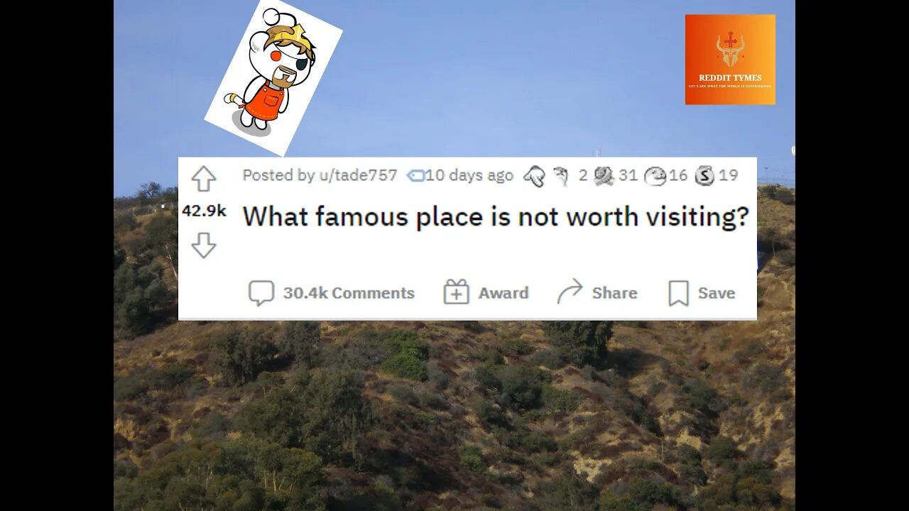 What famous place is not worth visiting? #Reddit #live #story #stories #redditstories #Famous #place
