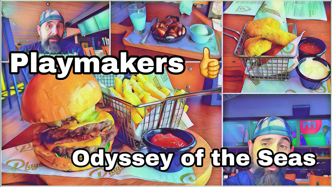 Odyssey of the Seas | Playmakers Classic Burger | Campfire Cookie